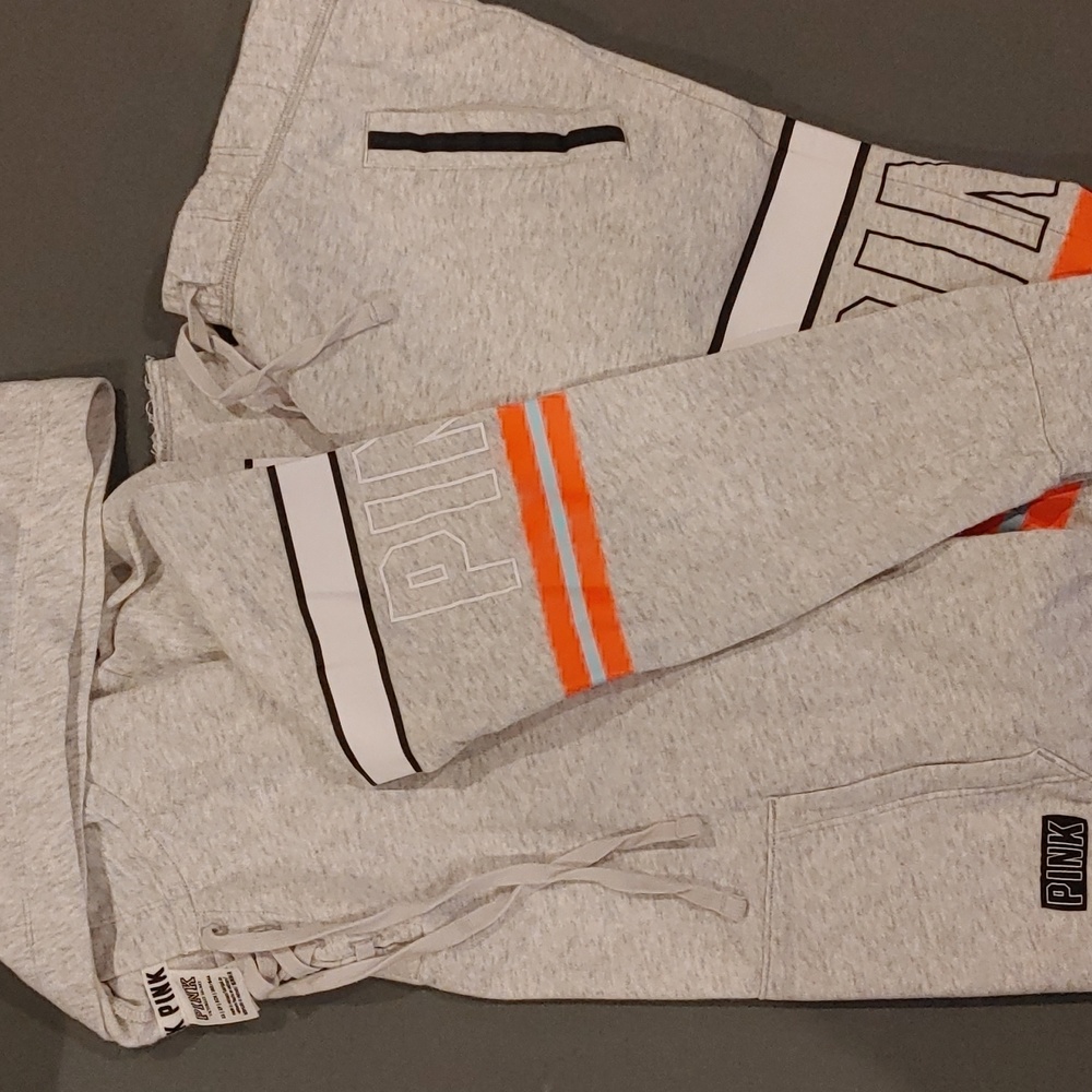 PINK Boyfriend Sweats with Hoodie